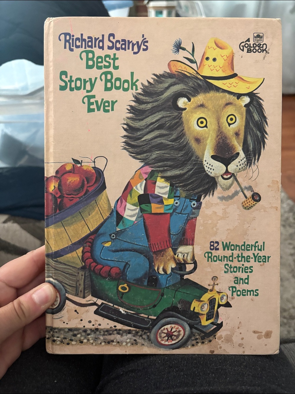 Richard Scarry’s best story book ever a golden book 82 stories and poems